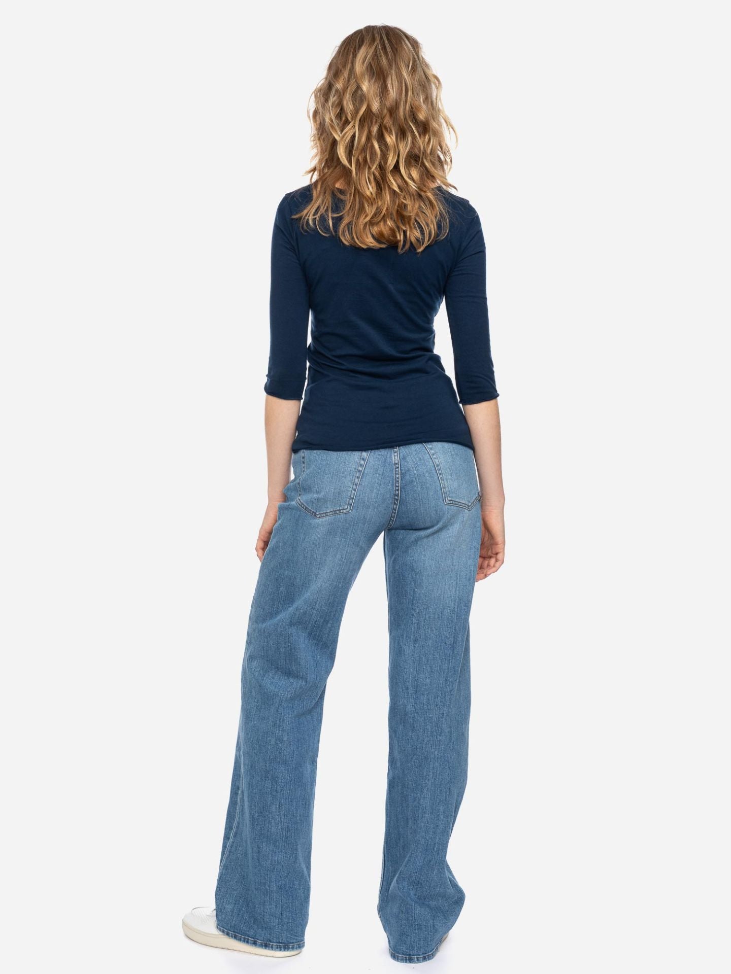 Ato Berlin Damen Shirt Caja, PBlu