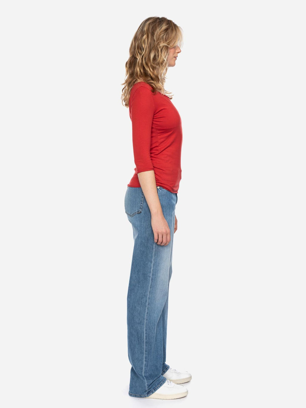 Ato Berlin Damen Shirt Caja, Lava