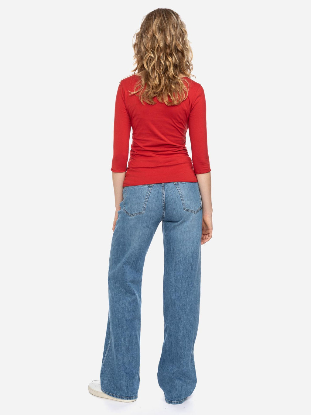Ato Berlin Damen Shirt Caja, Lava