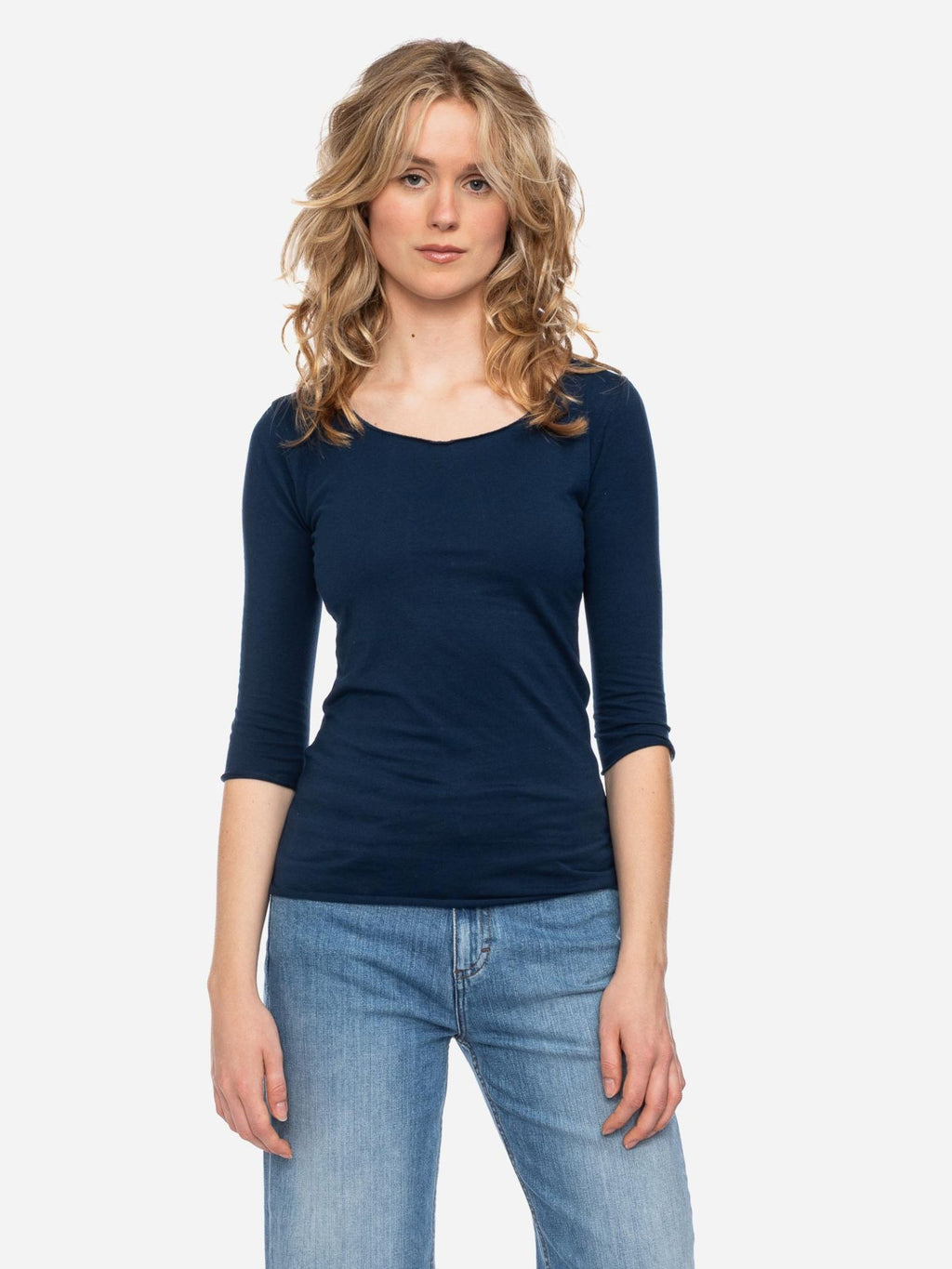 Ato Berlin Damen Shirt Caja, PBlu