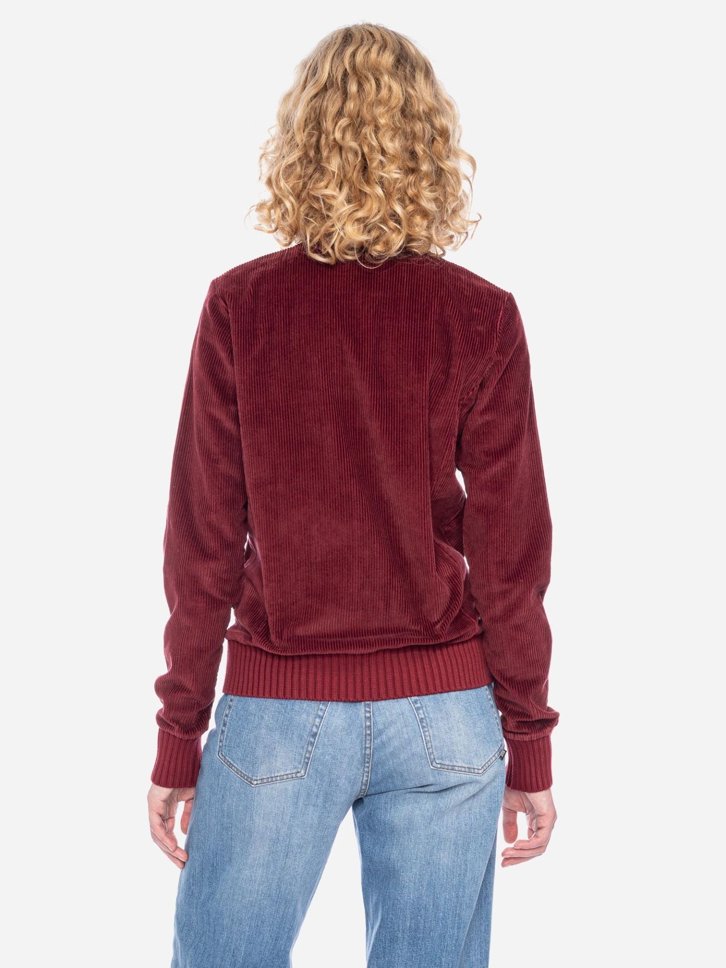 Ato Berlin Breitcordjacke Bebe, Bordeaux