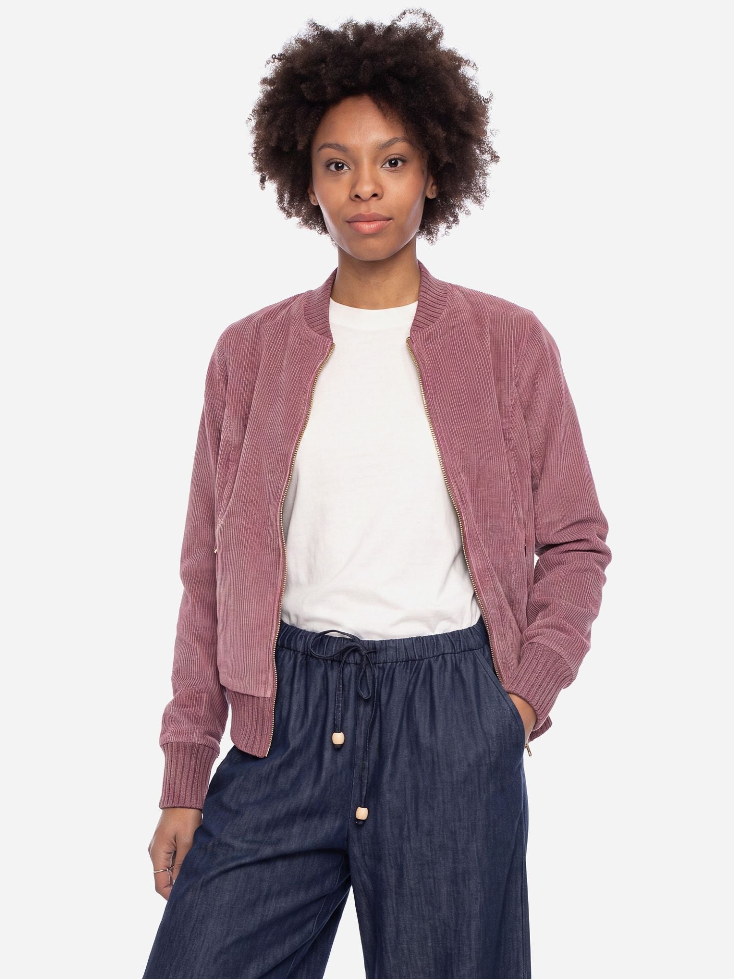 Ato Berlin Damen Breitcordjacke Bebe, Roset