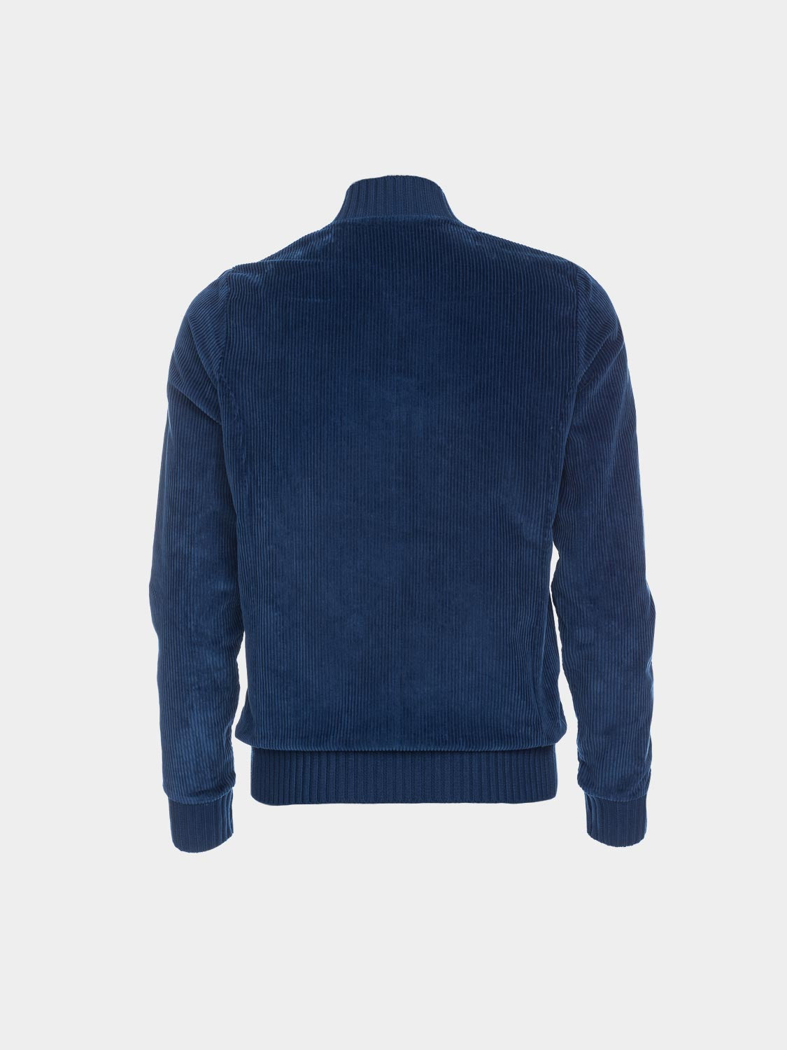 Ato Berlin Damen Breitcordjacke Bebe, Dunkelblau