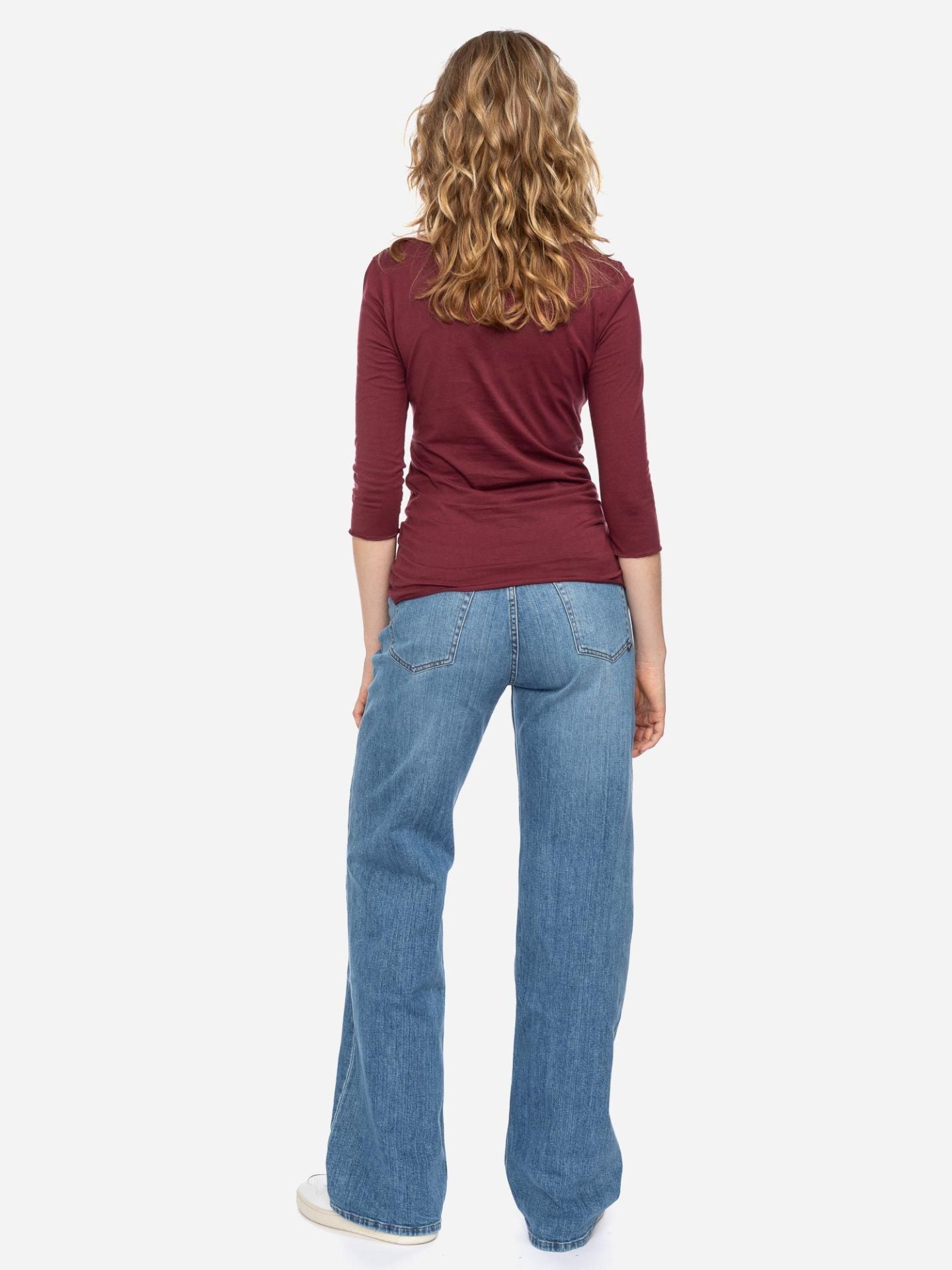 Ato Berlin Damen Shirt Caja, Auberg.