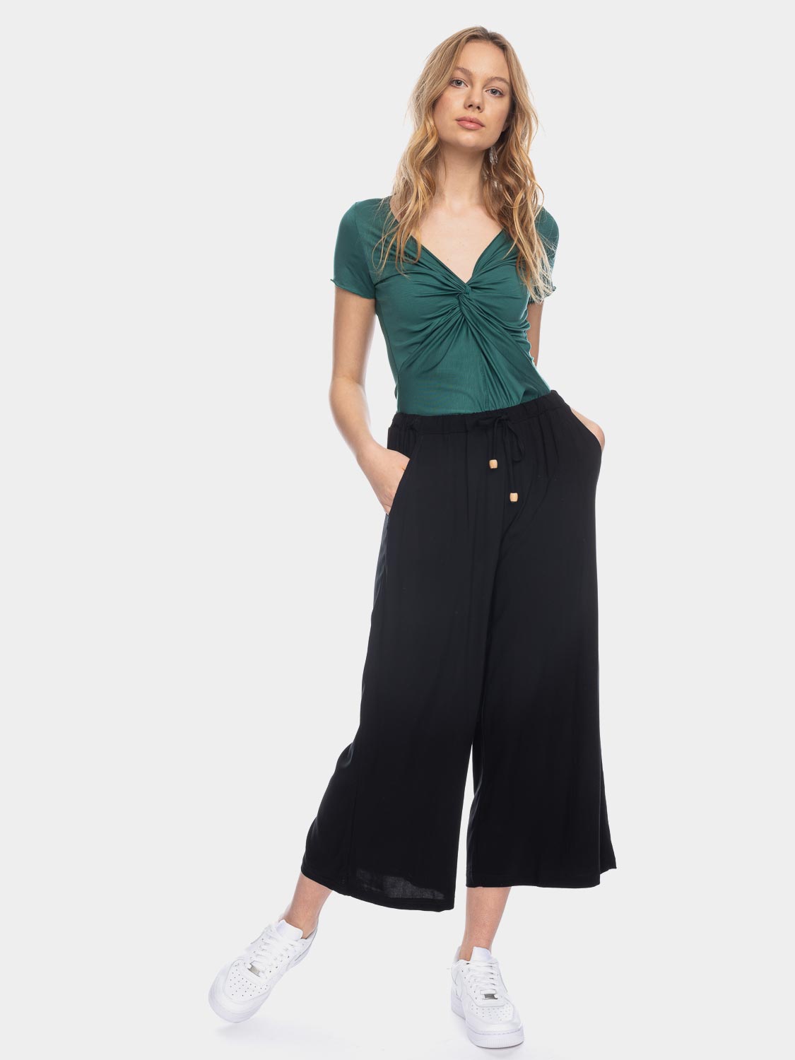 Ato Berlin - Sommerhose Linnea, Schwarz