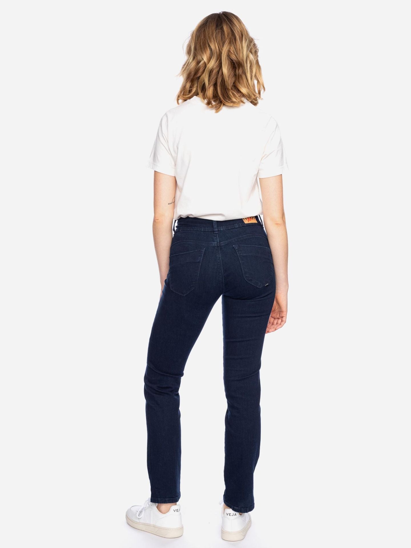 Ato Berlin - Jeans Jackie Slim Fit, Dunkelblau