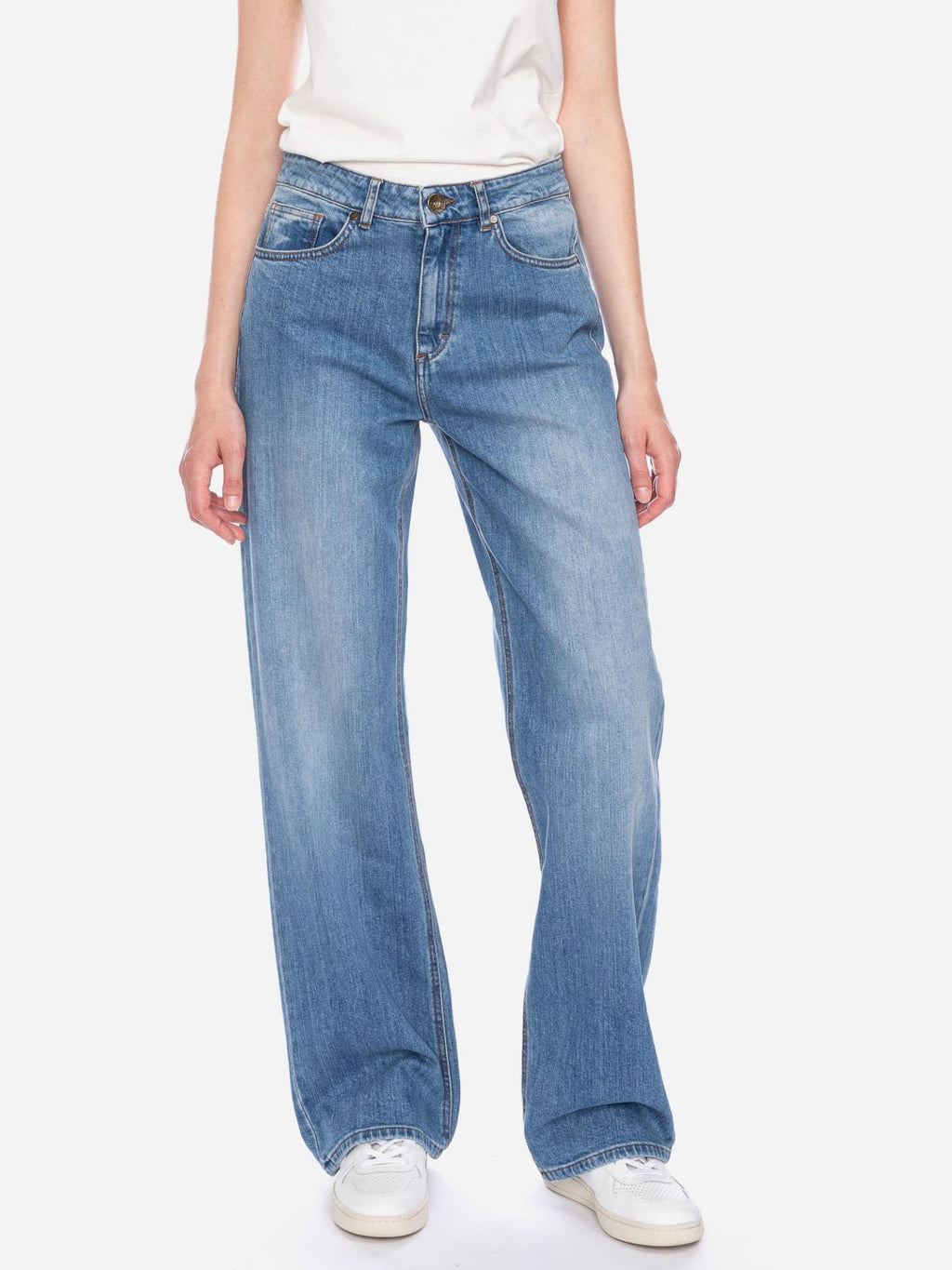 Ato Berlin Damen-Jeans Kendal in blue washed