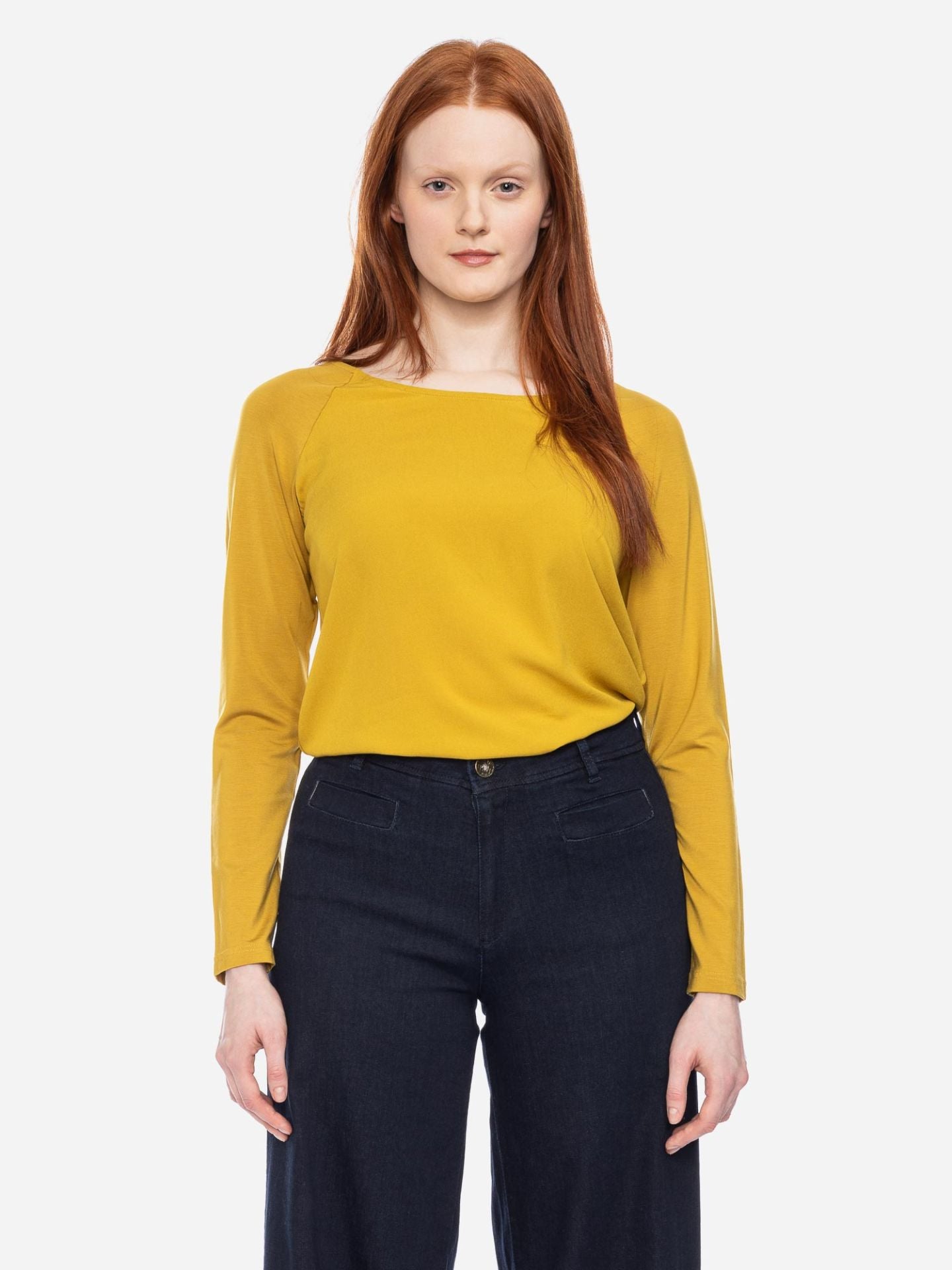 Ato Berlin Leichtes Longsleeve Mindy, Olive