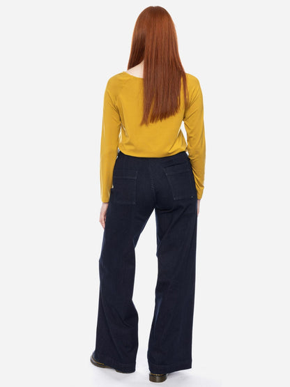 Ato Berlin Leichtes Longsleeve Mindy, Olive