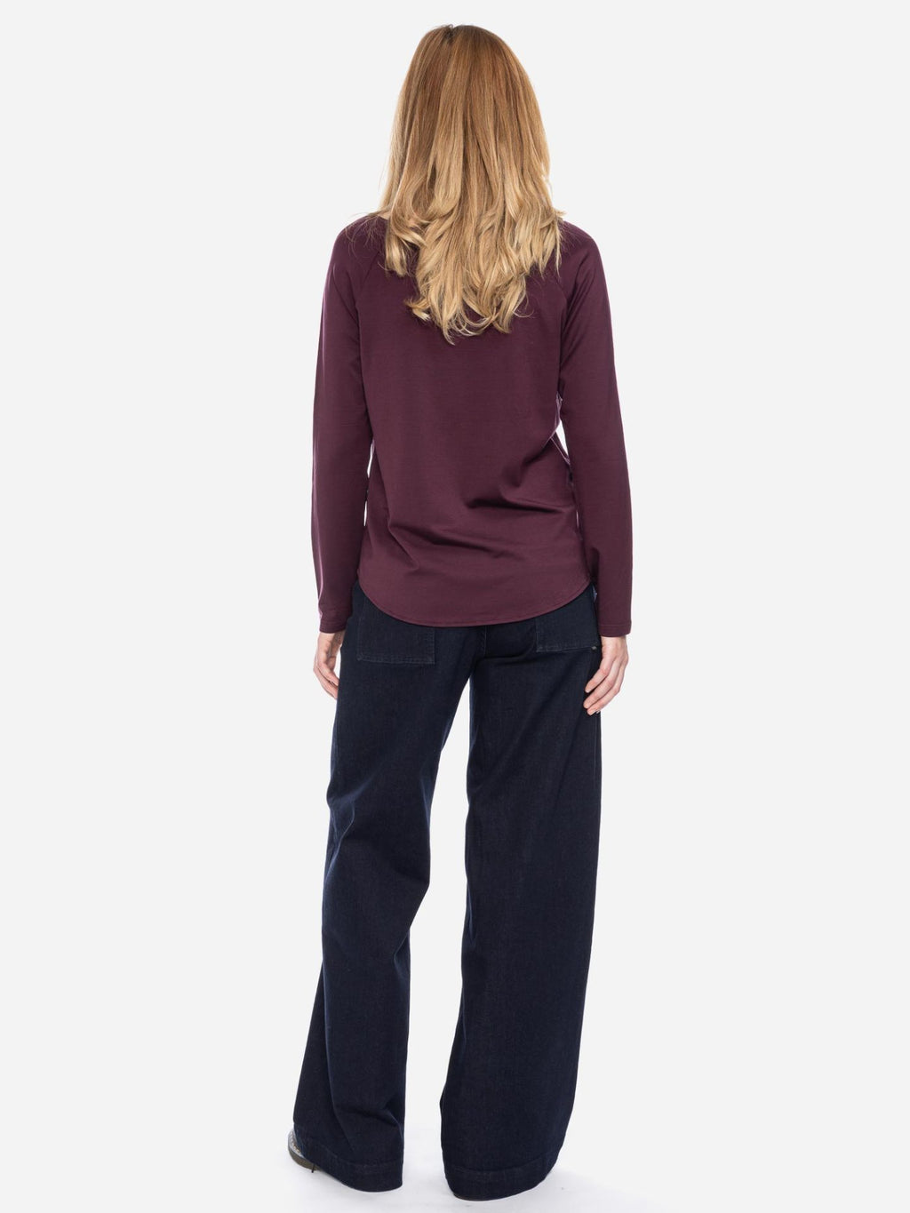 Ato Berlin Leichtes Longsleeve Mindy, Wine