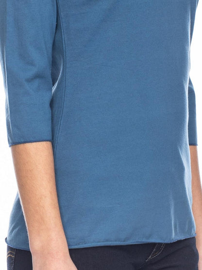 Ato Berlin Damen Shirt Caja, Stellar Blue