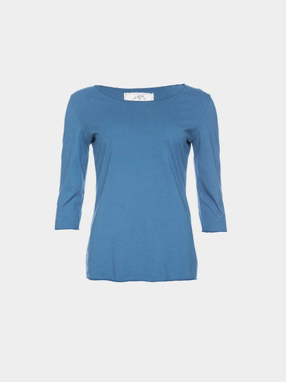 Ato Berlin Damen Shirt Caja, Stellar Blue