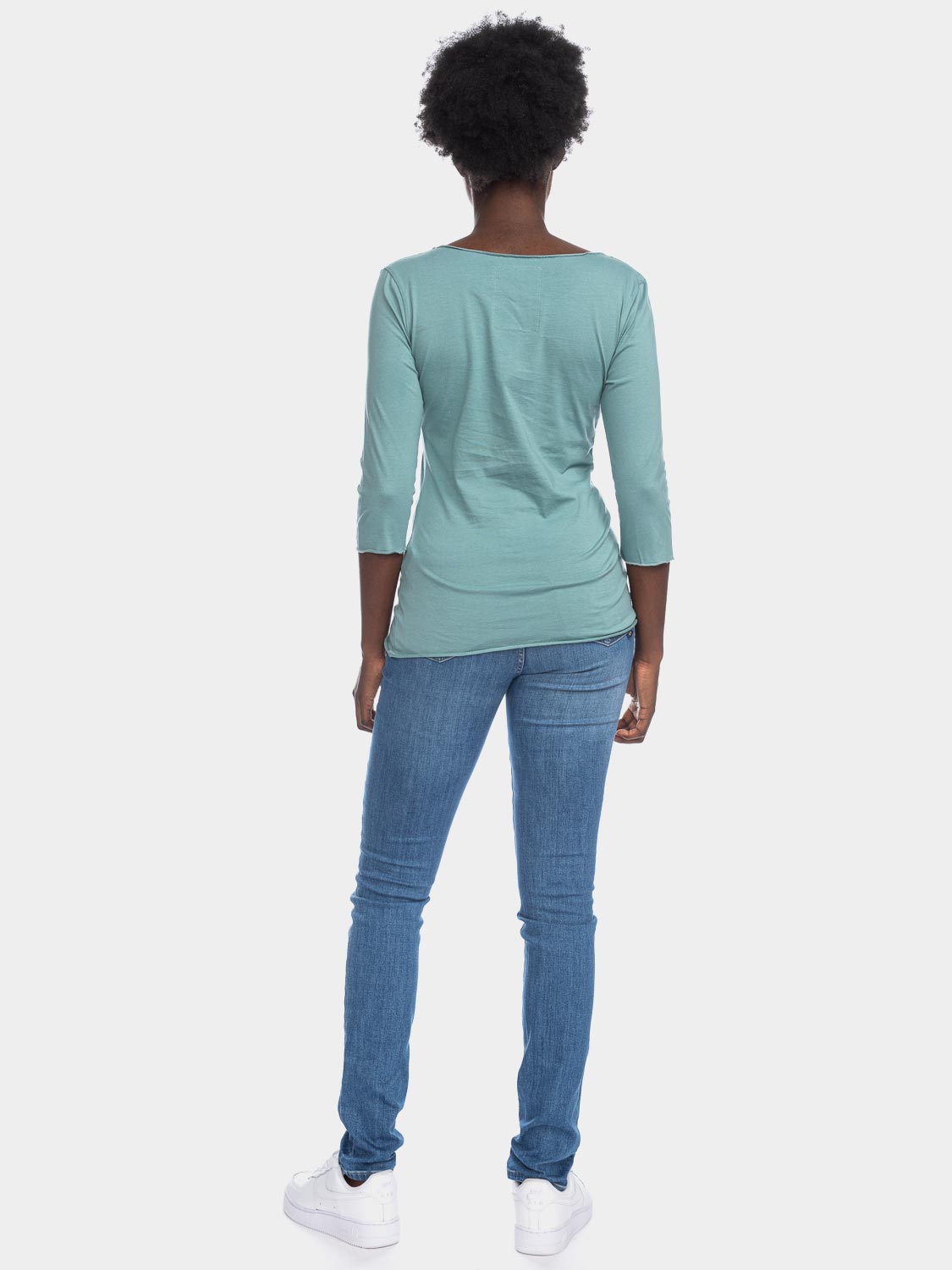 Ato Berlin Damen Shirt Caja, Arctic