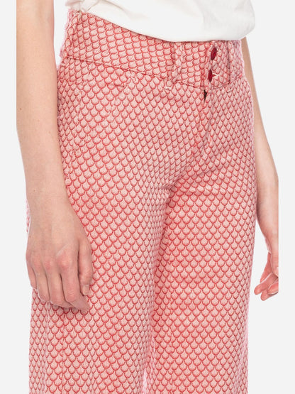 Ato Berlin - Stoffhose Lilia, Red