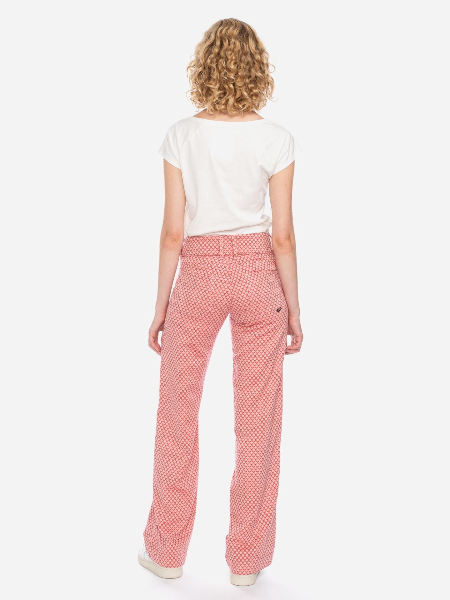 Ato Berlin - Stoffhose Lilia, Red