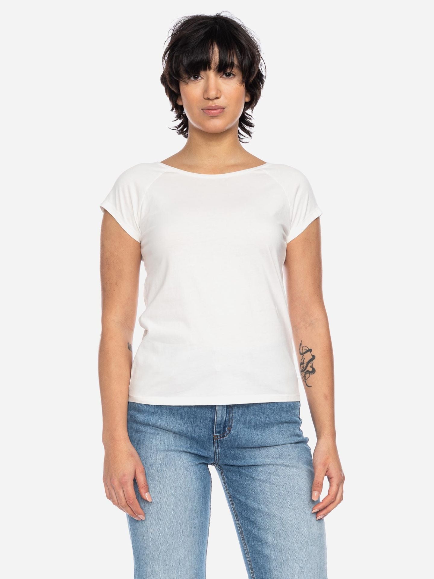 Ato Berlin T-Shirt Fini, White