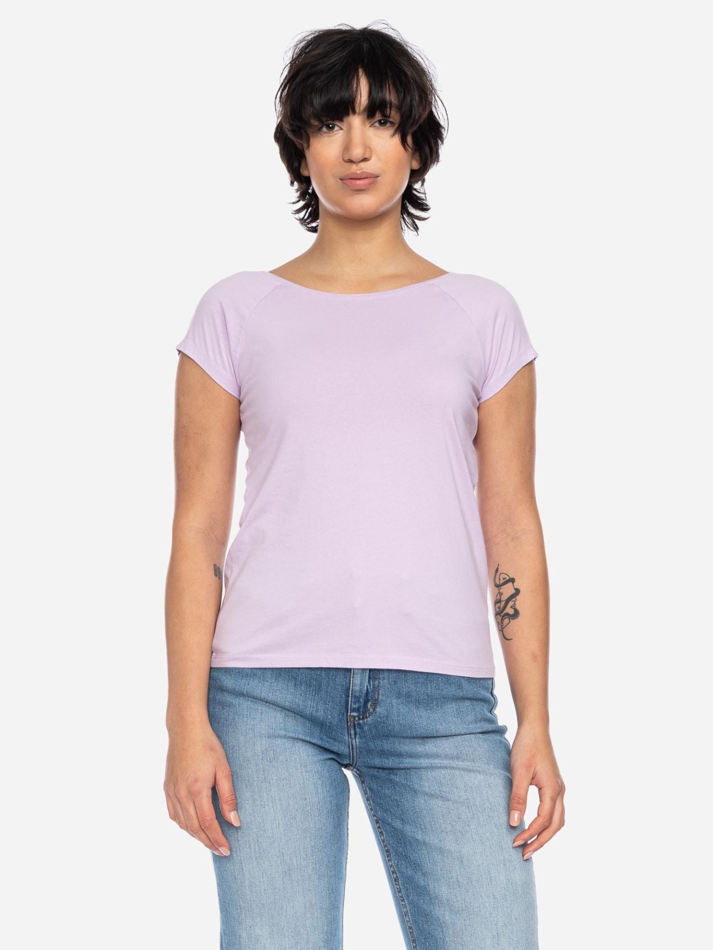 Ato Berlin T-Shirt Fini, Lilac