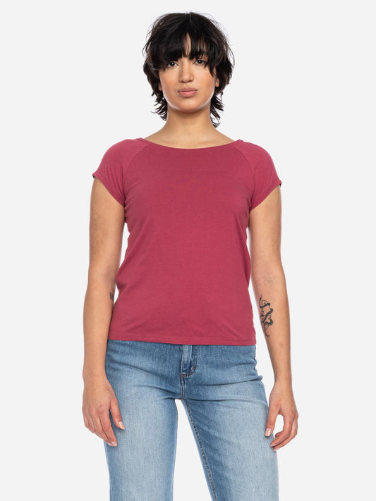 Ato Berlin T-Shirt Fini, Himbeer