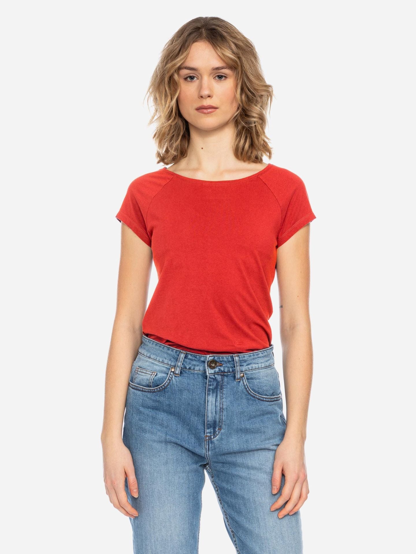 Ato Berlin T-Shirt Fini, Lava