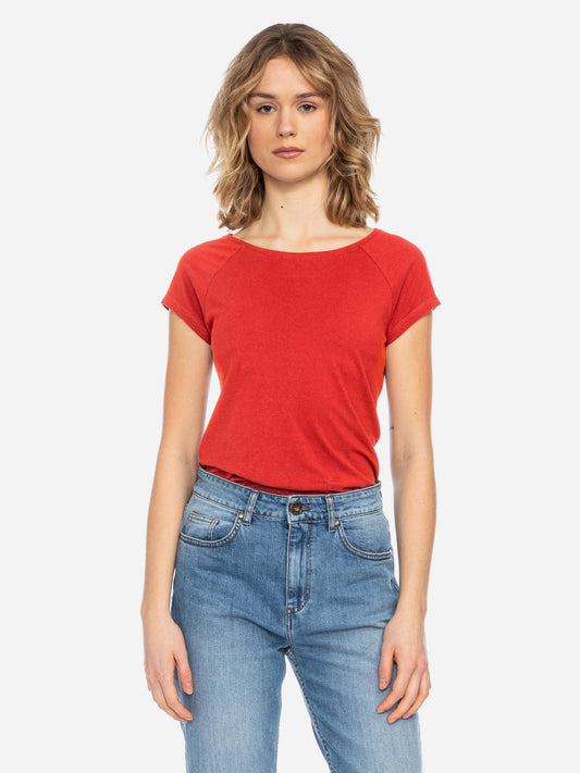 Ato Berlin T-Shirt Fini, Lava