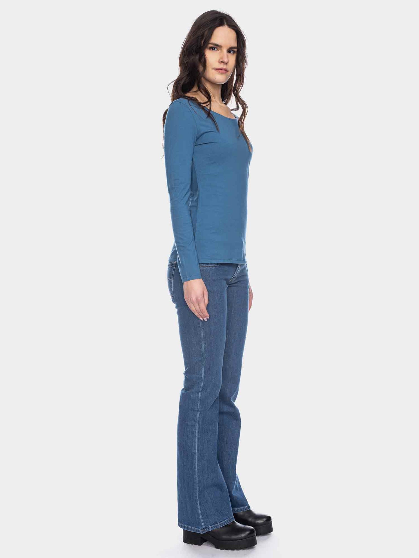 Ato Berlin Longsleeve Deborah, Stellar blue