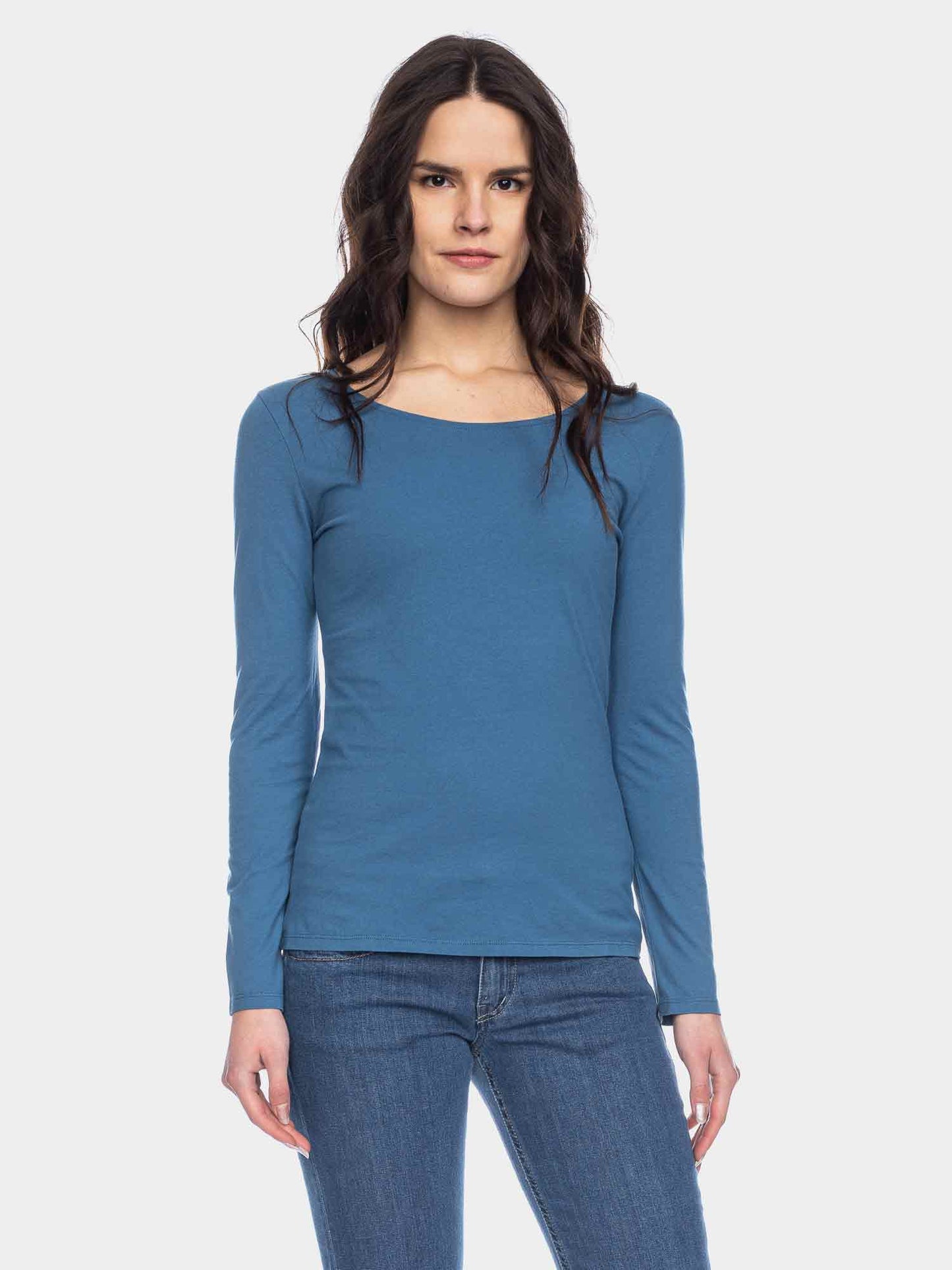 Ato Berlin Longsleeve Deborah, Stellar blue