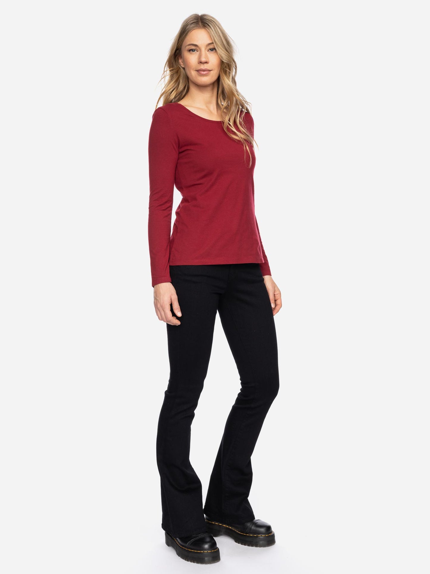 Ato Berlin Longsleeve Deborah, bordeaux