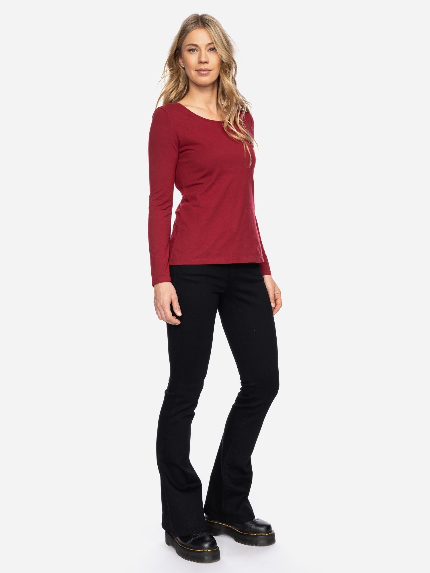 Ato Berlin Longsleeve Deborah, bordeaux