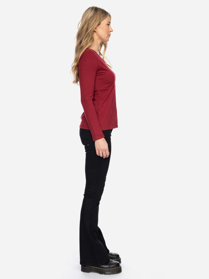 Ato Berlin Longsleeve Deborah, bordeaux