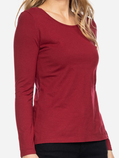 Ato Berlin Longsleeve Deborah, bordeaux