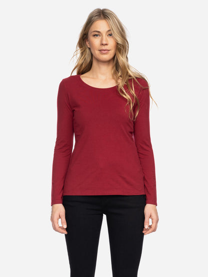 Ato Berlin Longsleeve Deborah, bordeaux