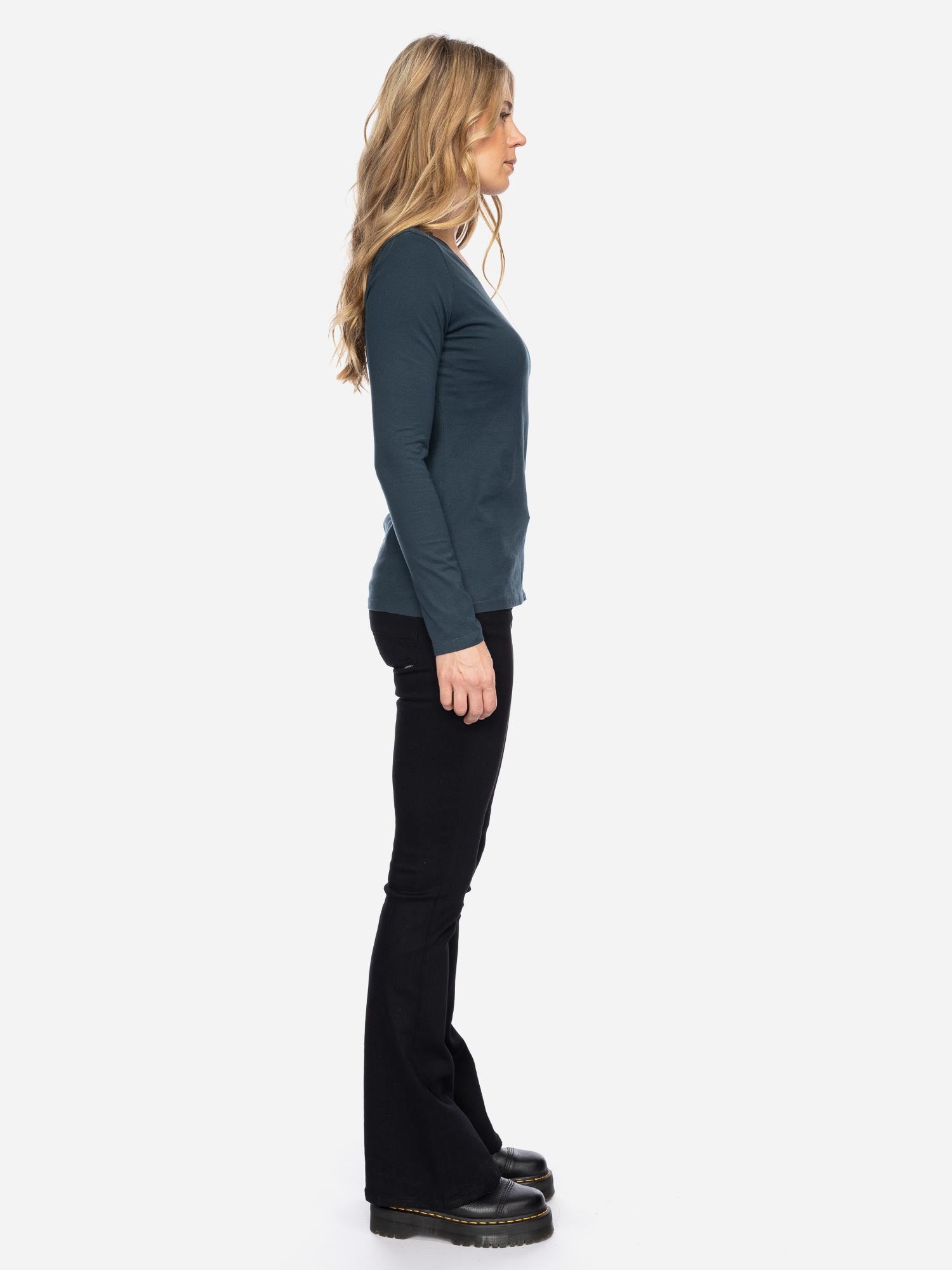 Ato Berlin Longsleeve Deborah, dunkelblau