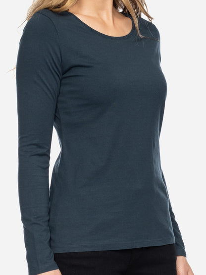 Ato Berlin Longsleeve Deborah, dunkelblau