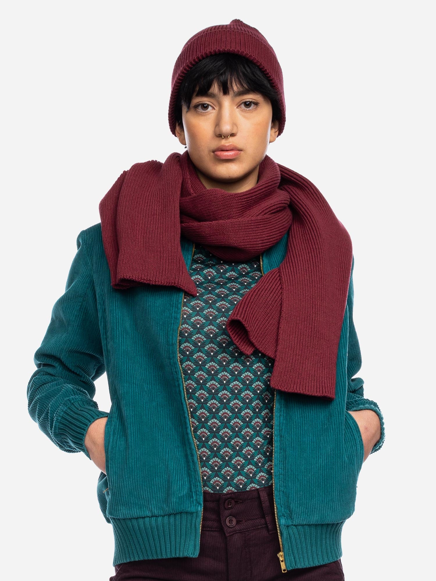 Ato Berlin - Baumwoll-Schal Melle, Port