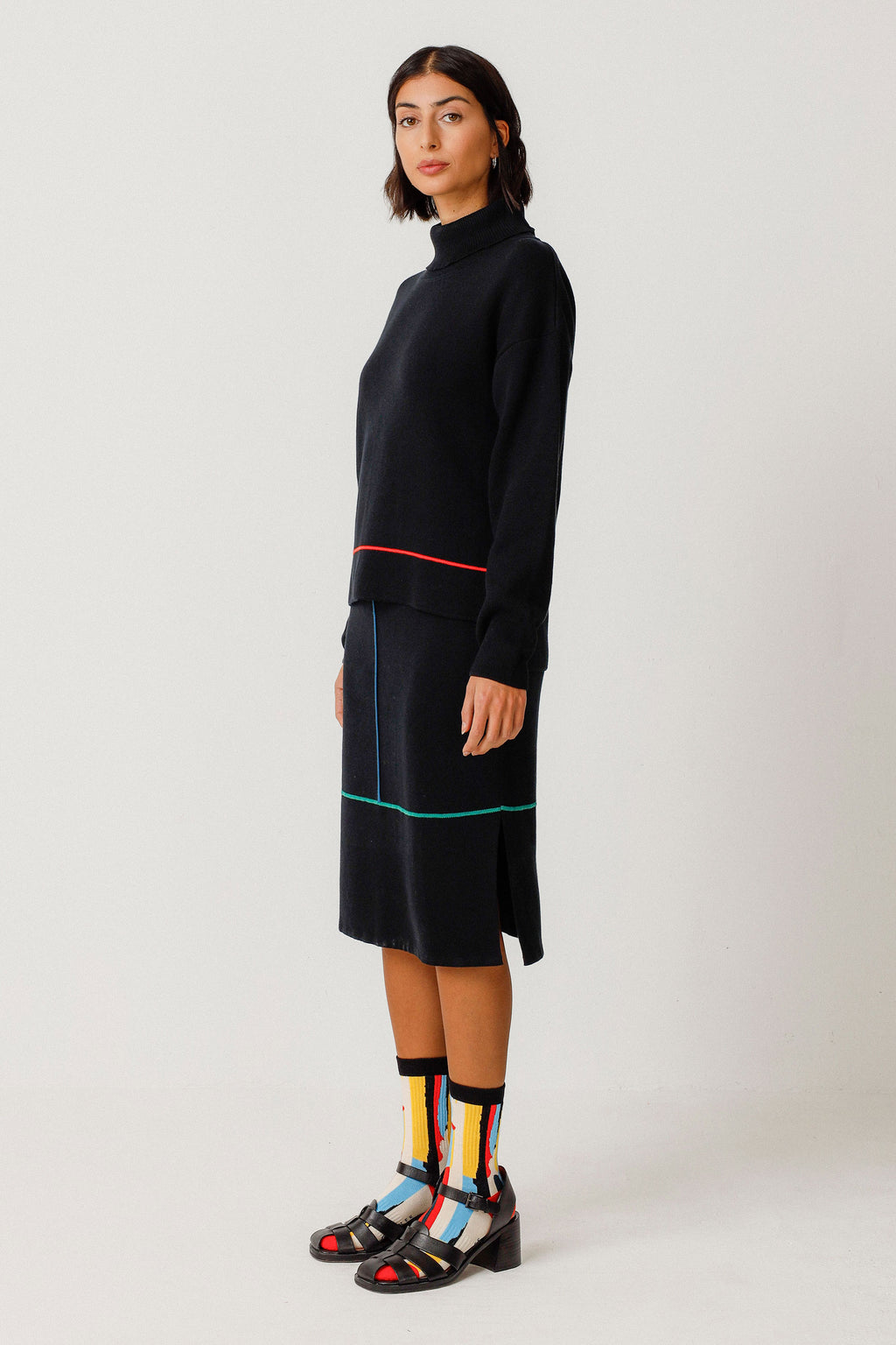 SKFK Alda Skirt, Black