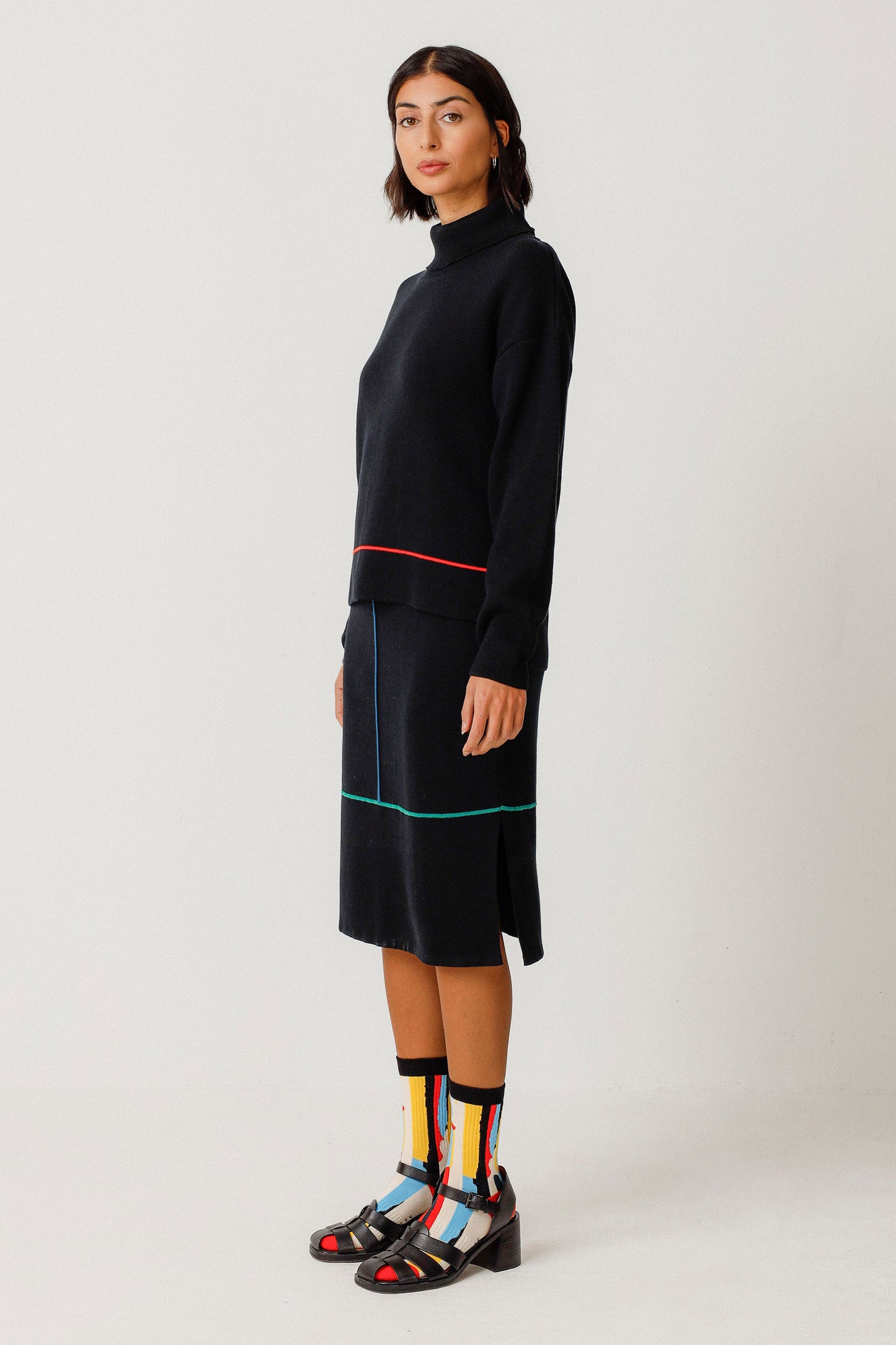 SKFK Alda Skirt, Black