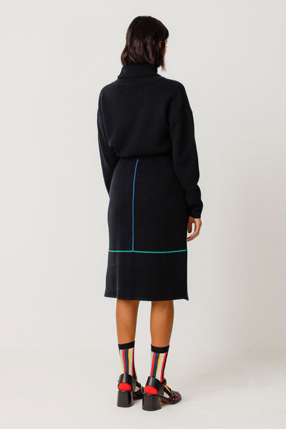 SKFK Alda Skirt, Black