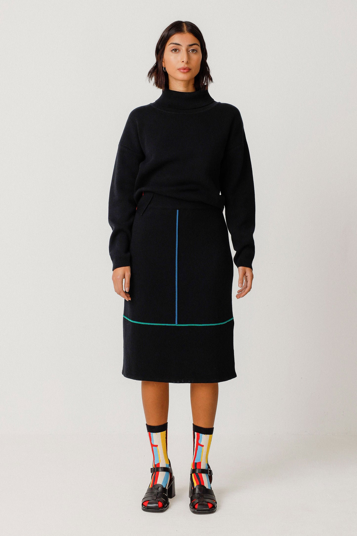 SKFK Alda Skirt, Black