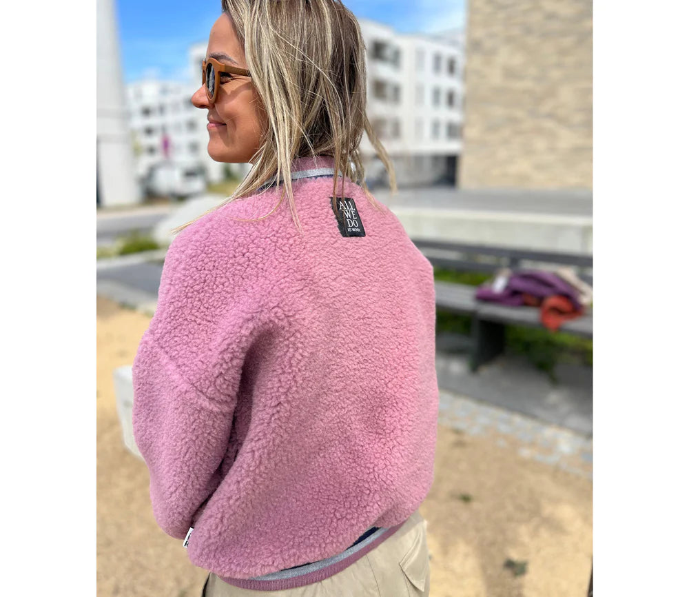 Alwero Damen Jacke Boom, Venetian Pink