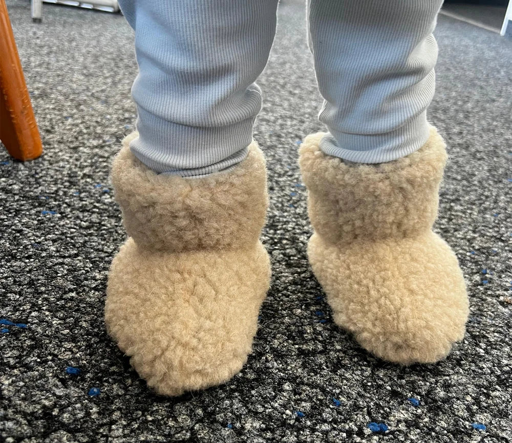 Alwero Baby-Booties EVERS, sand brown