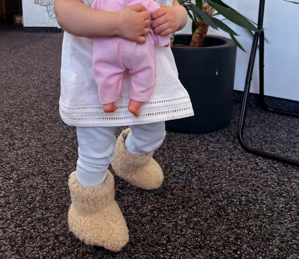 Alwero Baby-Booties EVERS, sand brown