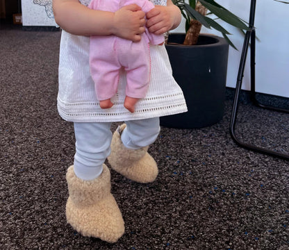 Alwero Baby-Booties EVERS, sand brown