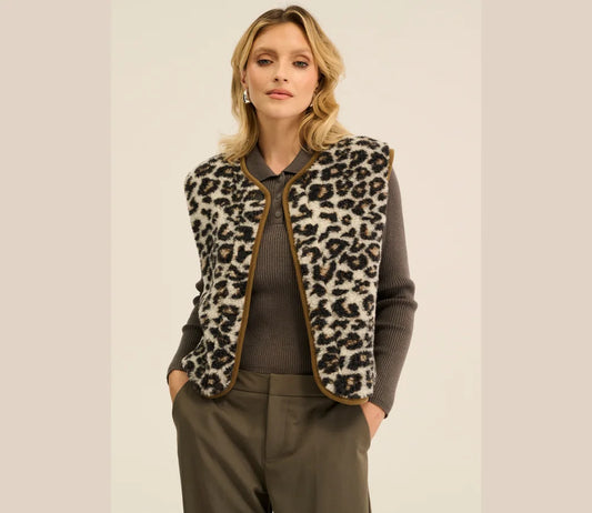 Alwero Damen-Weste TYB, Leo White