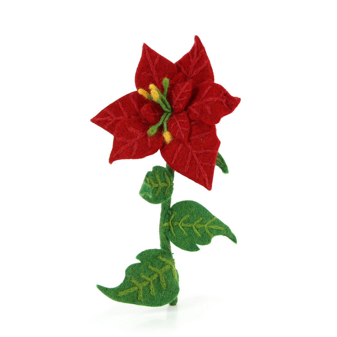 Weihnachtsstern Wollfilz