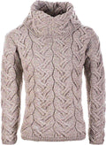 Rollkragenpulli Merino superweich, beige
