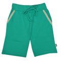 Baba Kidswear Pant Short, Peacock grün