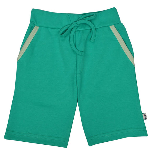 Baba Kidswear Pant Short, Peacock grün