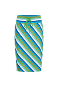 Bakery Ladies Skirt Tube, Stripe Menthol