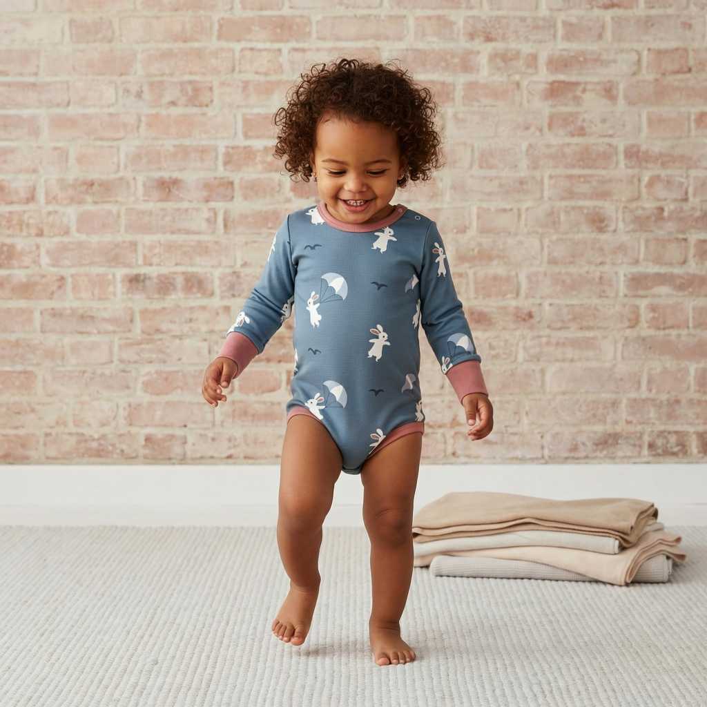 Maxomorra Baby-Body Hase