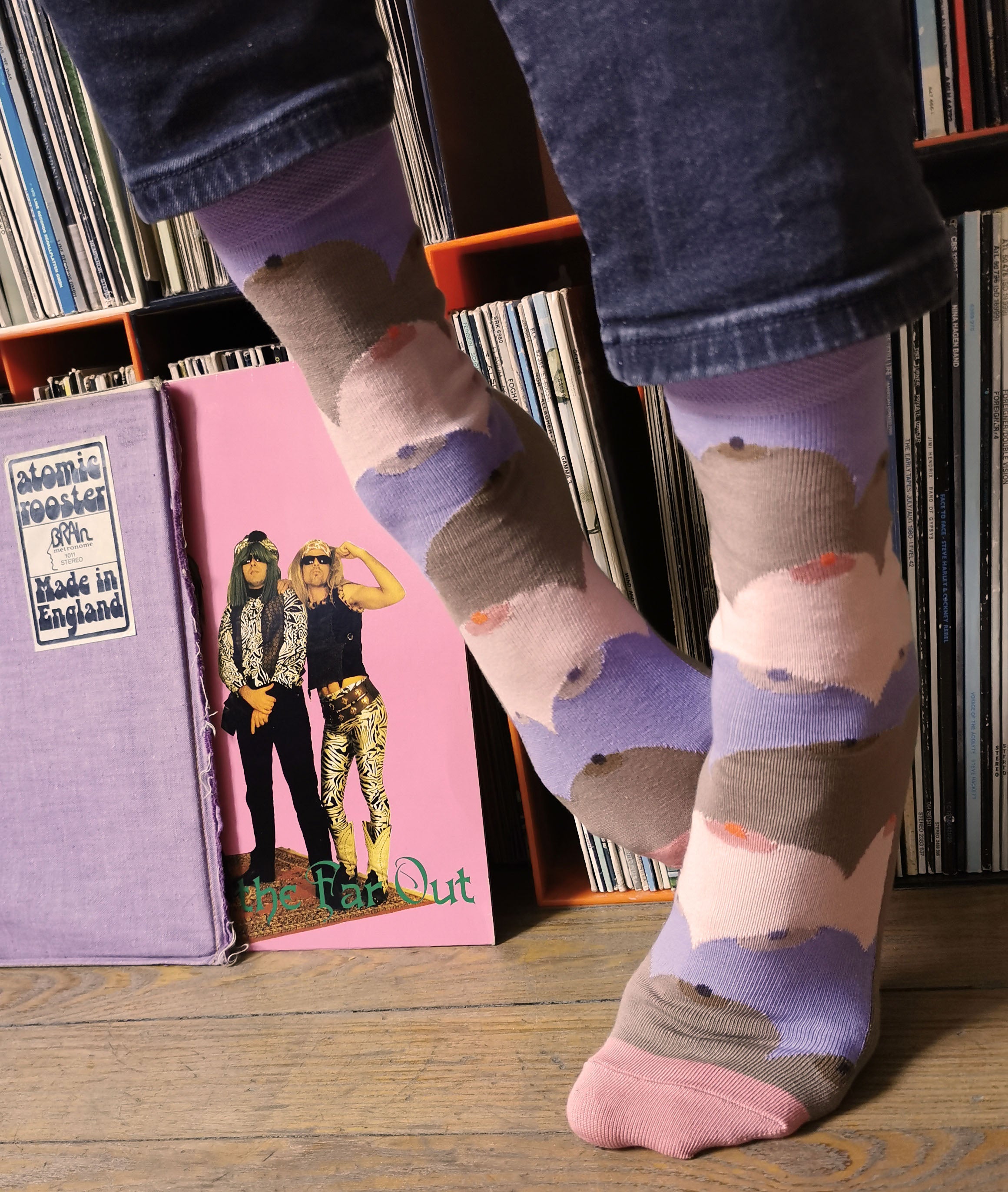 Erwachsenen-Socken Boobies